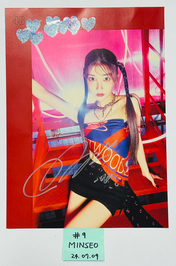 Wooah "Unframed" - A Cut Page From Fansign Event Album [24.7.9]