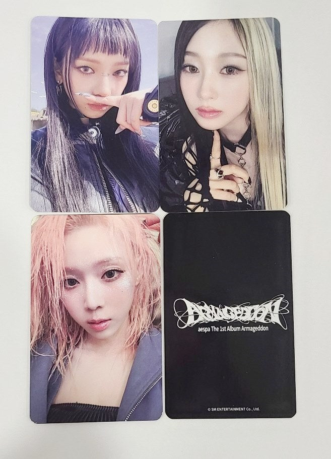 Aespa "Armageddon : The Mystery Circle" - Inter Asia Pre-Order Benefit Photocard [My Power Ver.] [24.7.10] - HALLYUSUPERSTORE