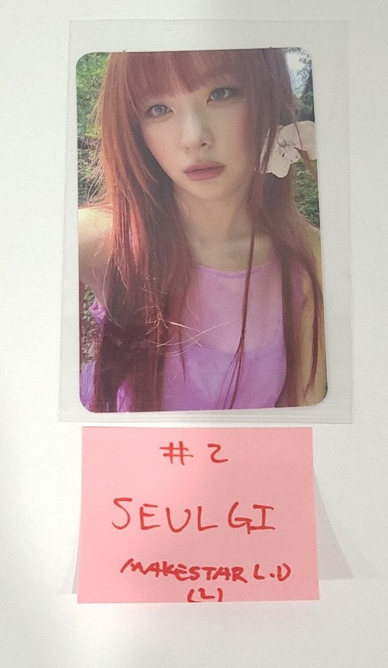 Red Velvet "Cosmic" - Makestar Lucky Draw Event Photocard [24.7.10] - HALLYUSUPERSTORE