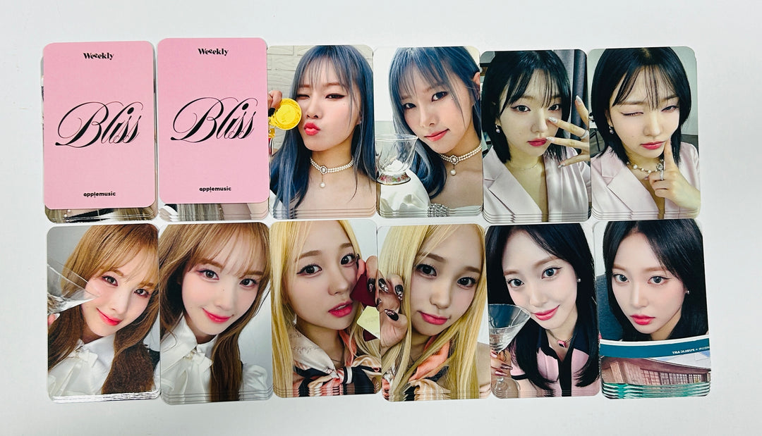 Weeekly "Bliss " - Apple Music Lucky Draw Event Photocard [24.7.10] - HALLYUSUPERSTORE