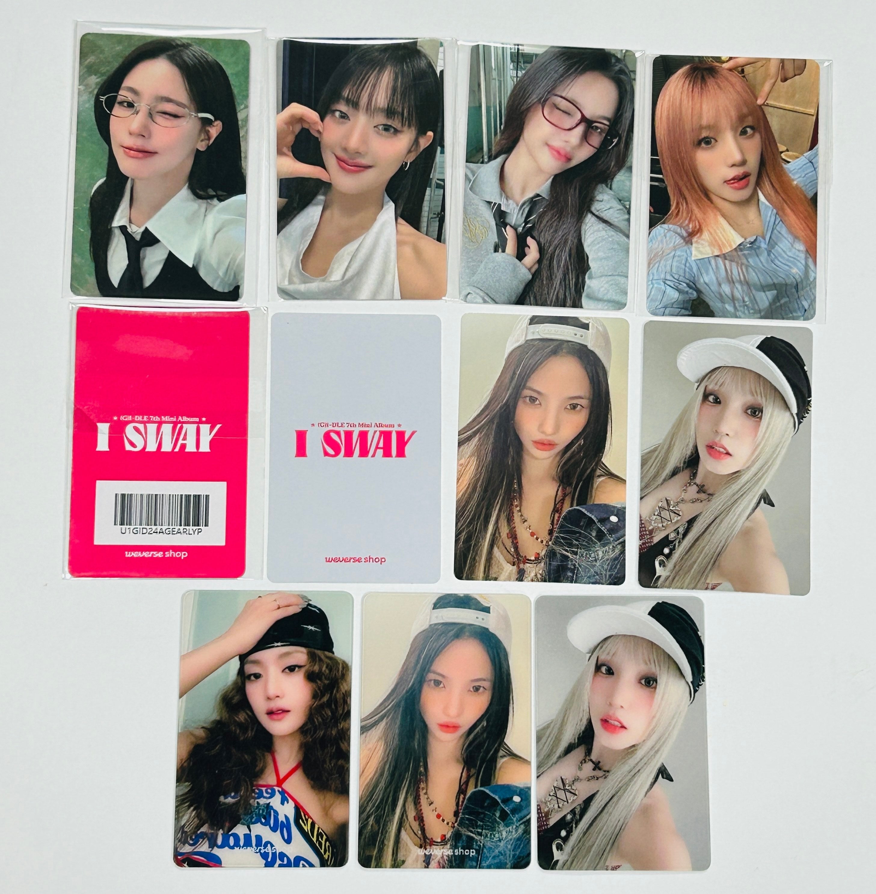 Offers 【pre-order】Gidle kms2 photocard set