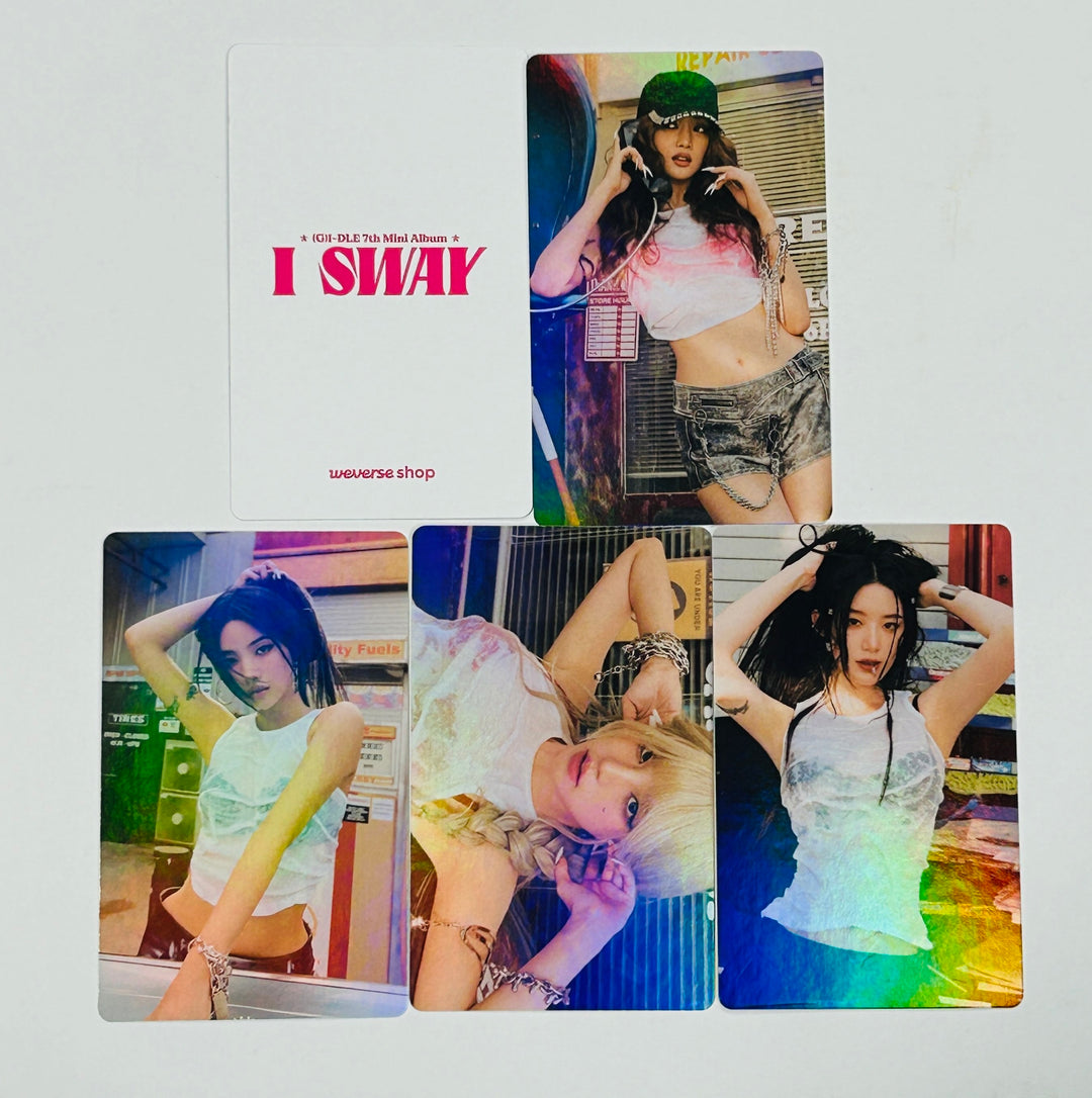 (g) I-DLE "I SWAY" - Weverse Shop Pre-Order Benefit Hologram Photocard [Special Ver.] [24.7.10] - HALLYUSUPERSTORE