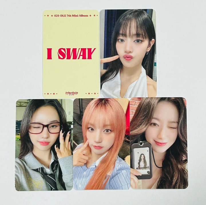 (g) I-DLE "I SWAY" - Inter Asia Pre-Order Benefit Photocard [24.7.10] - HALLYUSUPERSTORE