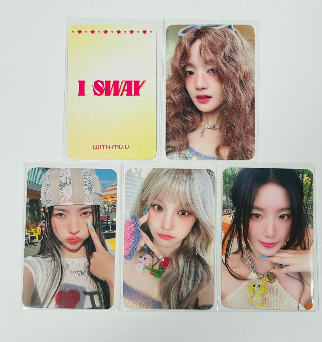 (g) I-DLE "I SWAY" - Withmuu Pre-Order Benefit Photocard [24.7.10]