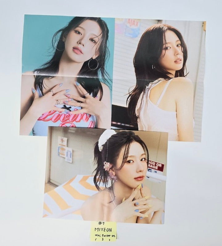 (g) I-DLE "I SWAY" - Official Photocard, Mini Poster Set (3EA) (1) [24.7.10]