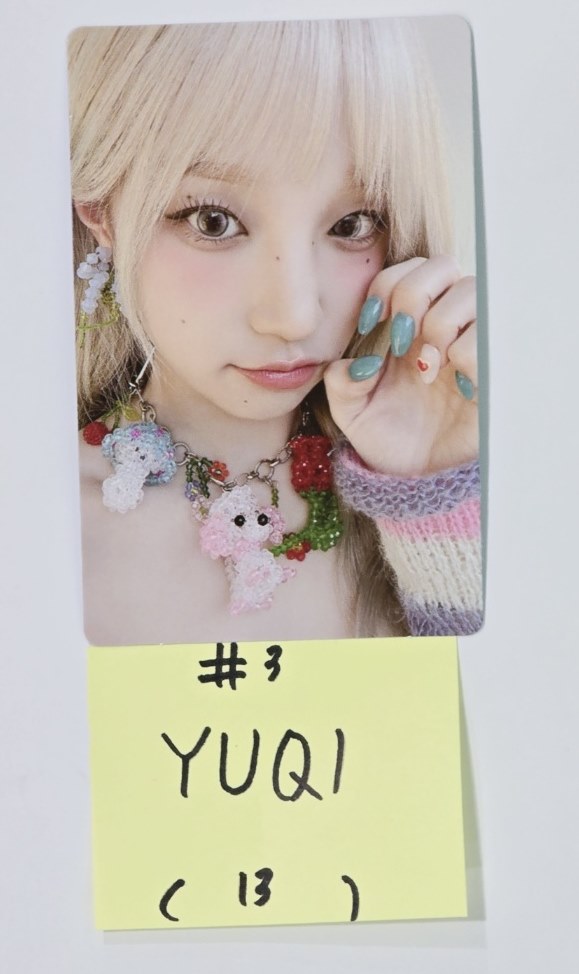 (g) IDLE "I SWAY" Official Photocard, Mini Poster Set (3EA) (2