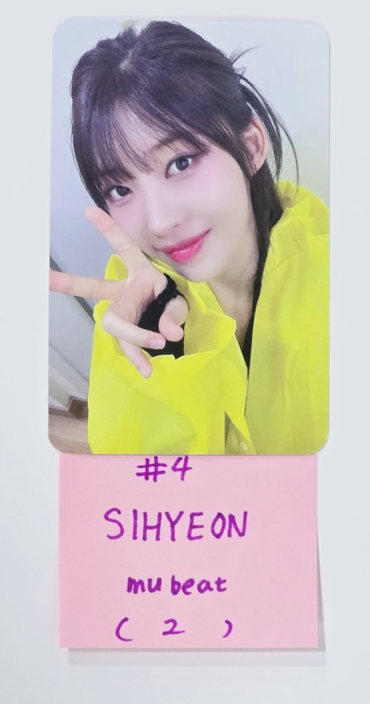 Everglow "ZOMBIE " - Mubeat Fansign Event Photocard [24.7.10] - HALLYUSUPERSTORE