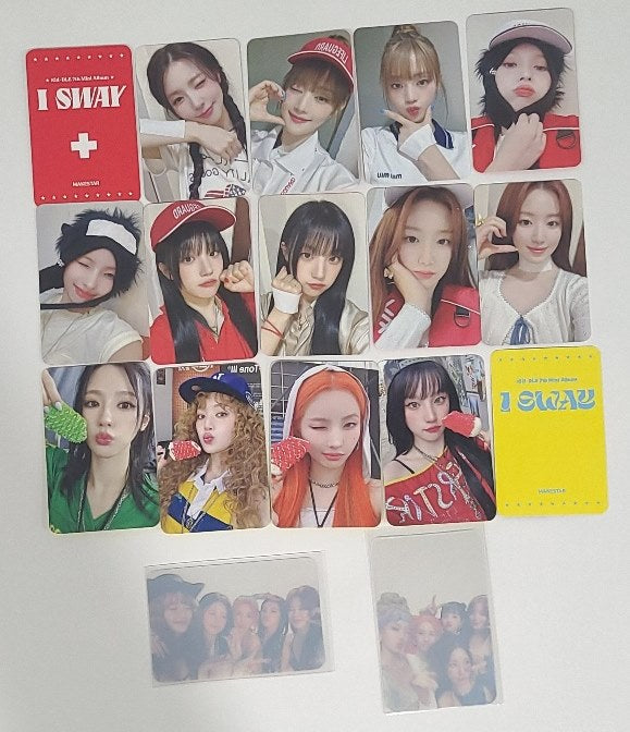(G)I-DLE I SWAY makestar ミヨン　限定 麦わら帽子 G)I-DLE I SWAY makestar ミンニ 限定 麦わら帽子 - メルカリ