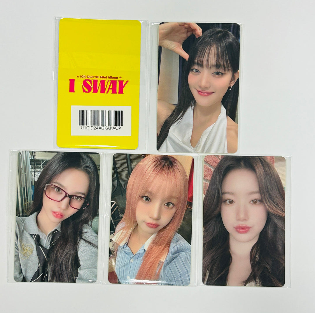 (g) I-DLE "I SWAY" - KAKAO Gift Event Photocard [24.7.11] - HALLYUSUPERSTORE