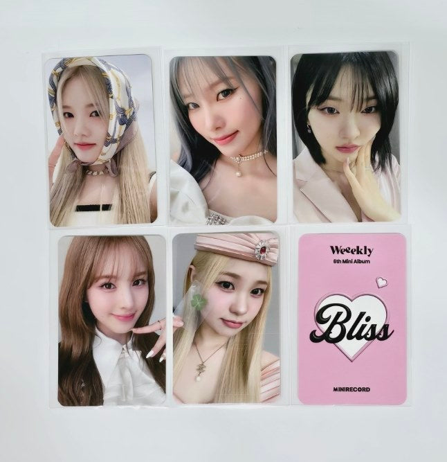 Weeekly "Bliss " - Mini Record Fansign Event Photocard [Platform Ver.] [24.7.11] - HALLYUSUPERSTORE