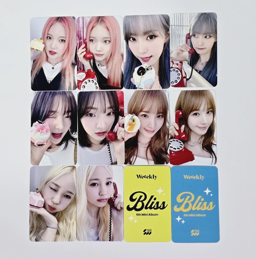 Weeekly "Bliss " - Soundwave Fansign Event Photocard [24.7.11]