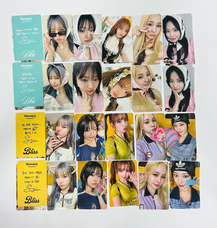 Weeekly "Bliss " - Official Photocard [24.7.11] - HALLYUSUPERSTORE