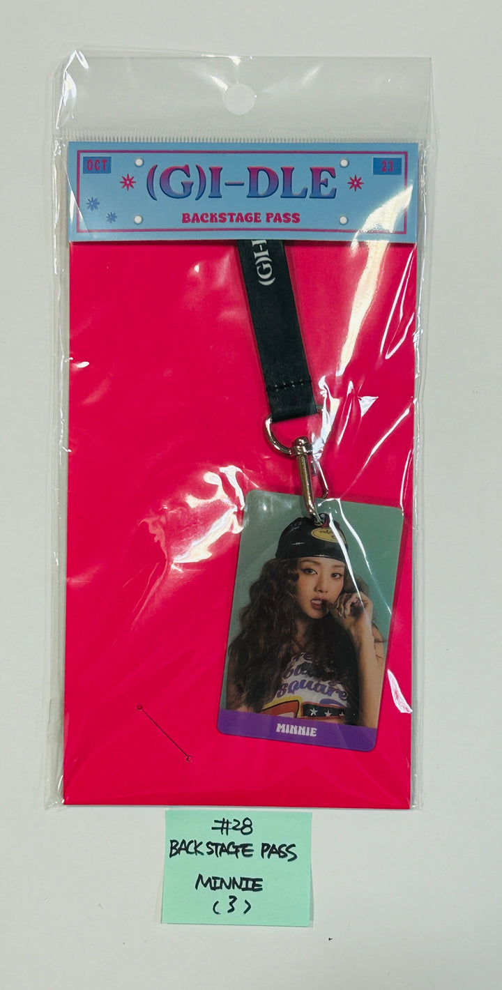 (g) I-DLE "Klaxon" -  Pop-Up Store Line friends Official MD  [Postcard Set, Acrylic Stand, Official Light Stck, Tin Case Polaroid SET] (2)  [24.07.12] - HALLYUSUPERSTORE