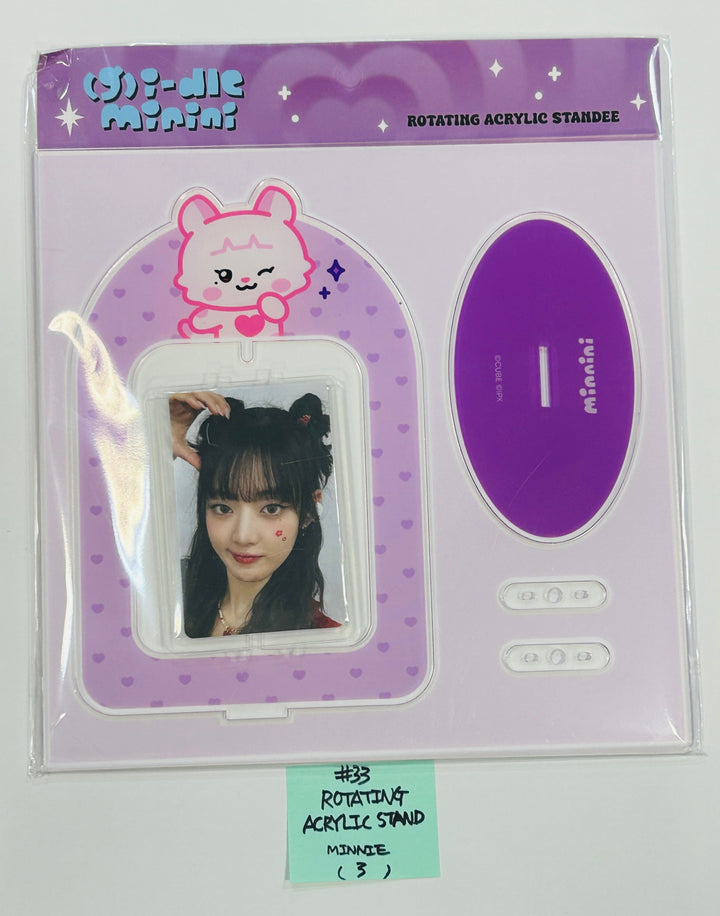 (g) I-DLE "Klaxon" -  Pop-Up Store Line friends Official MD  [Postcard Set, Acrylic Stand, Official Light Stck, Tin Case Polaroid SET] (2)  [24.07.12] - HALLYUSUPERSTORE