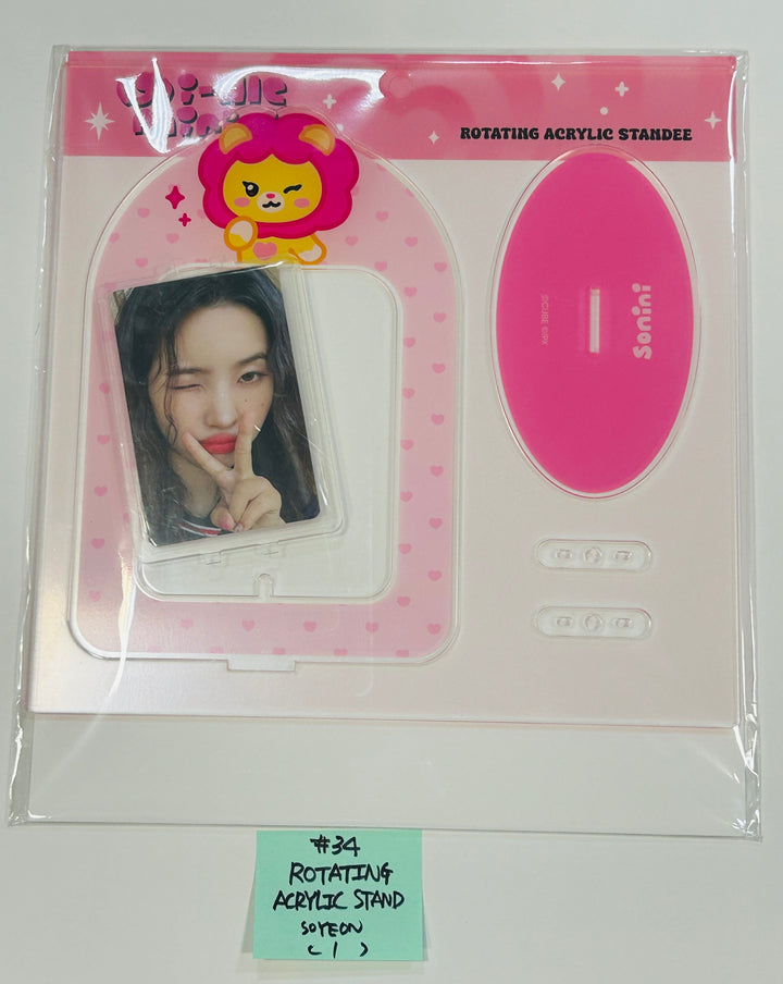 (g) I-DLE "Klaxon" -  Pop-Up Store Line friends Official MD  [Postcard Set, Acrylic Stand, Official Light Stck, Tin Case Polaroid SET] (2)  [24.07.12] - HALLYUSUPERSTORE