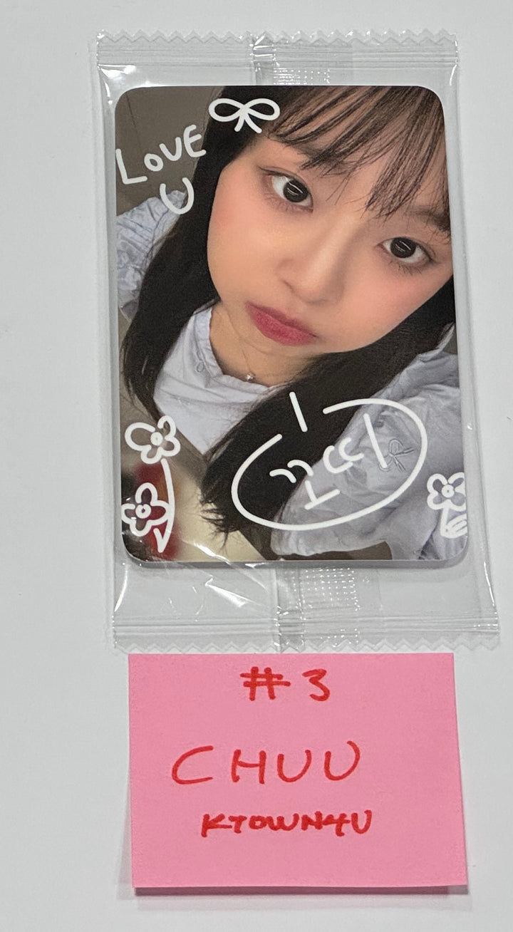 CHUU "Strawberry Rush" - Ktown4U Fansign Event Photocard (STAYG Album Ver.) [24.7.12] - HALLYUSUPERSTORE