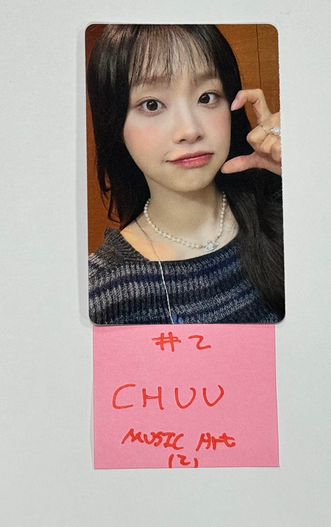 CHUU "Strawberry Rush" - Music Art Fansign Event Photocard (STAYG Album Ver.) [24.7.12] - HALLYUSUPERSTORE