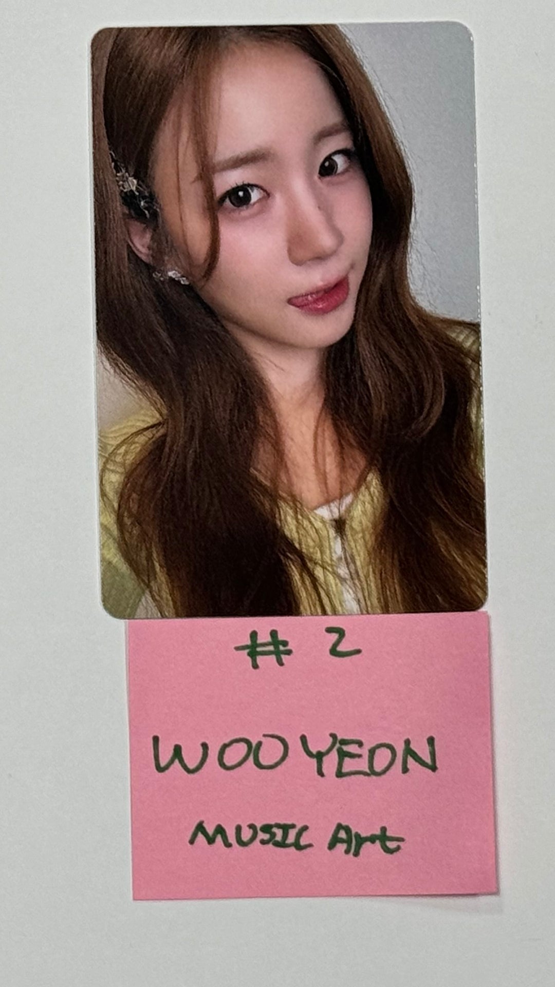 Wooah "Unframed" - Music Art Fansign Event Photocard [24.7.12] - HALLYUSUPERSTORE