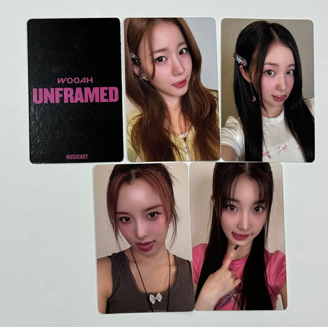 Wooah "Unframed" - Music Art Fansign Event Photocard [24.7.12] - HALLYUSUPERSTORE