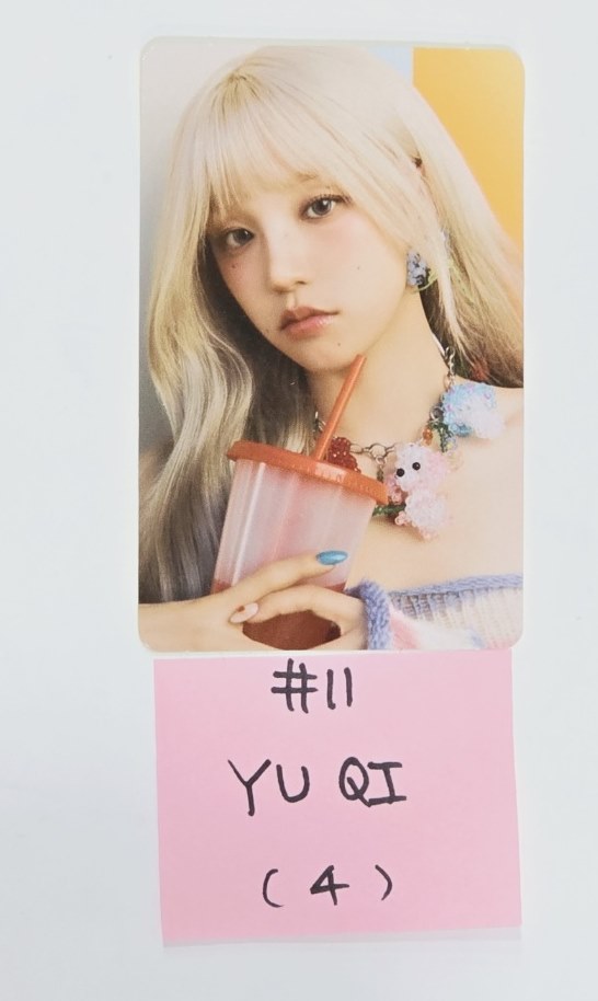 (G)I-DLE KLAXON - POP-UP Store Official Random Photocard [24.7.12] - HALLYUSUPERSTORE