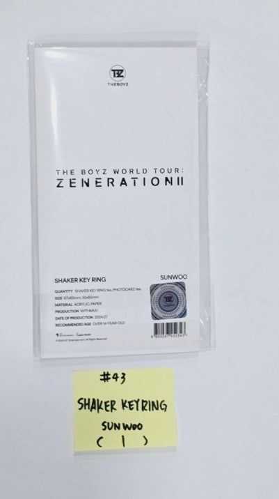 The Boyz "The boyz World Tour zeneration 2 " - Kspo Dome Pop-Up Store MD (The toyz doll, Mini Pouch, Photocard Holder) (2) [24.7.12] - HALLYUSUPERSTORE