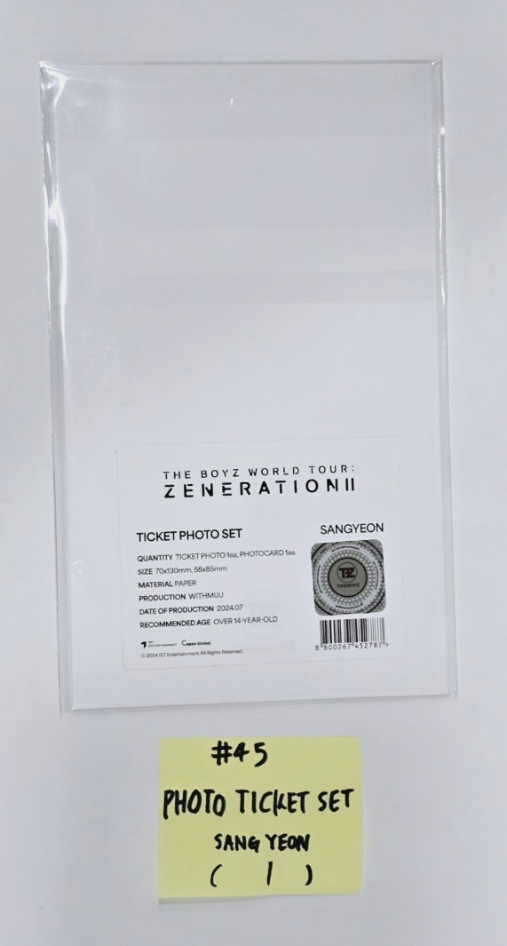 The Boyz "The boyz World Tour zeneration 2 " - Kspo Dome Pop-Up Store MD (The toyz doll, Mini Pouch, Photocard Holder) (2) [24.7.12] - HALLYUSUPERSTORE