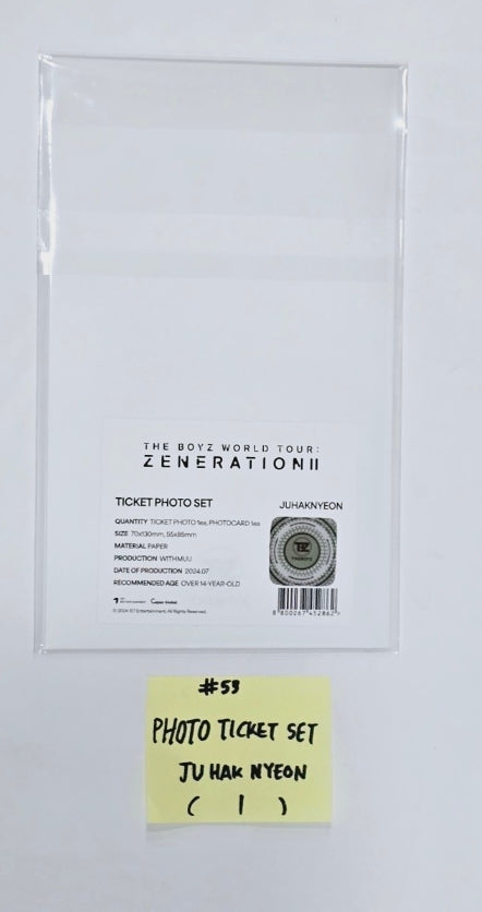 The Boyz "The boyz World Tour zeneration 2 " - Kspo Dome Pop-Up Store MD (The toyz doll, Mini Pouch, Photocard Holder) (2) [24.7.12] - HALLYUSUPERSTORE