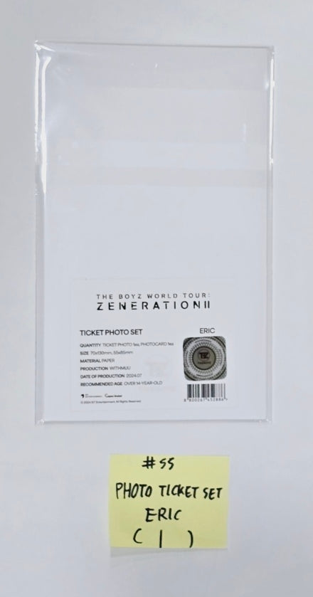 The Boyz "The boyz World Tour zeneration 2 " - Kspo Dome Pop-Up Store MD (The toyz doll, Mini Pouch, Photocard Holder) (2) [24.7.12] - HALLYUSUPERSTORE