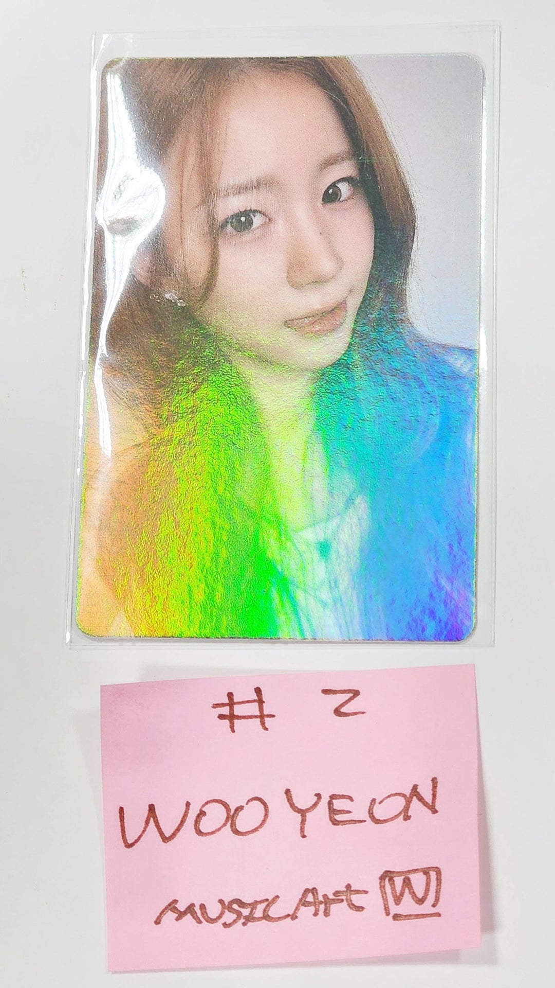 Wooah "Unframed" - Music Art Fansign Event Winner Hologram Photocard [24.7.12] - HALLYUSUPERSTORE