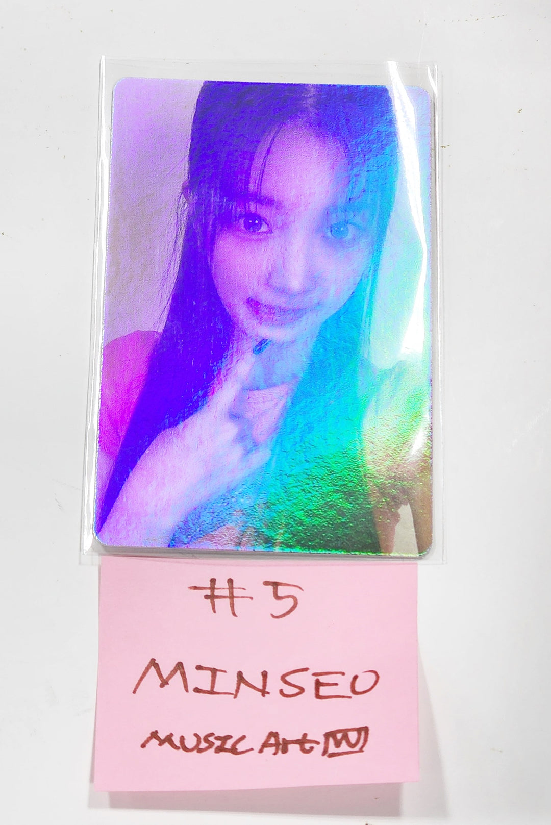 Wooah "Unframed" - Music Art Fansign Event Winner Hologram Photocard [24.7.12] - HALLYUSUPERSTORE