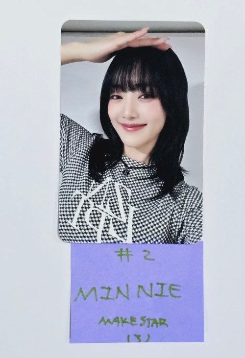 (g) I-DLE "2" 2nd Full Album - Makestar Fansign Event Photocard Round 11 [Pocaalbum Ver.] [24.7.15] - HALLYUSUPERSTORE