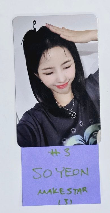 (g) I-DLE "2" 2nd Full Album - Makestar Fansign Event Photocard Round 11 [Pocaalbum Ver.] [24.7.15] - HALLYUSUPERSTORE