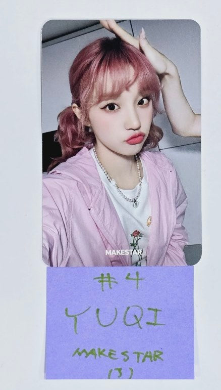 (g) I-DLE "2" 2nd Full Album - Makestar Fansign Event Photocard Round 11 [Pocaalbum Ver.] [24.7.15] - HALLYUSUPERSTORE