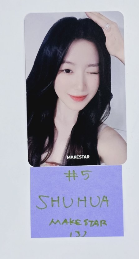 (g) I-DLE "2" 2nd Full Album - Makestar Fansign Event Photocard Round 11 [Pocaalbum Ver.] [24.7.15] - HALLYUSUPERSTORE