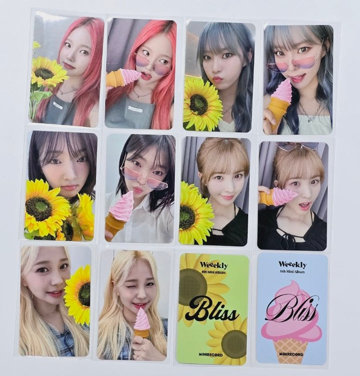 Weeekly "Bliss " - Mini Record Fansign Event Photocard [Platform Ver.] [24.7.15] - HALLYUSUPERSTORE