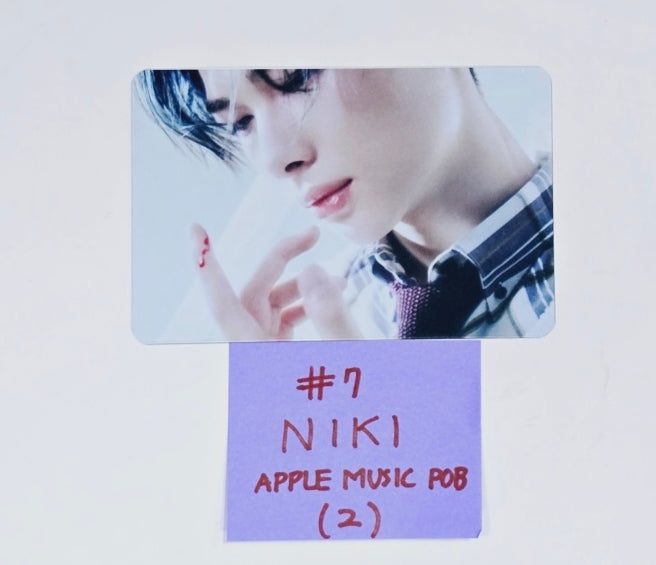 Enhypen  "Romance : Untold" - Apple Music Pre-Order Benefit  transparent Slim PVC Photocard [24.7.15] - HALLYUSUPERSTORE