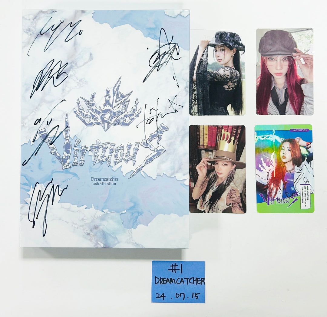 Dreamcatcher "VirtuouS"  - Hand Autographed(Signed) Promo Album [B Ver.] [24.7.15] - HALLYUSUPERSTORE