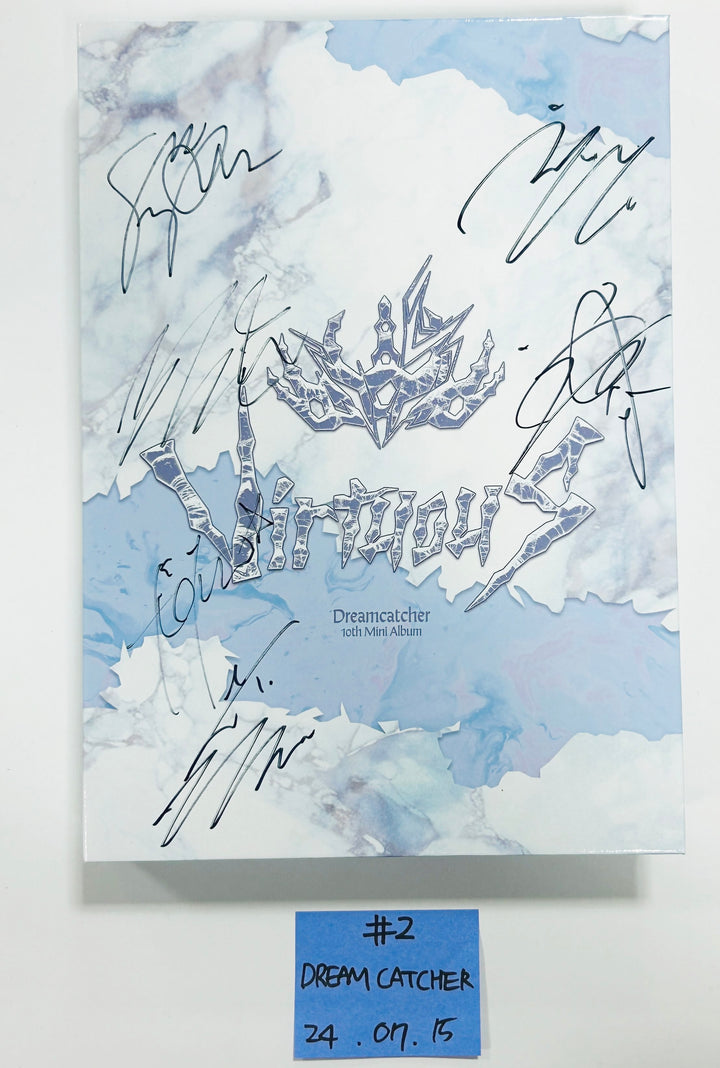 Dreamcatcher "VirtuouS"  - Hand Autographed(Signed) Promo Album [B Ver.] [24.7.15] - HALLYUSUPERSTORE