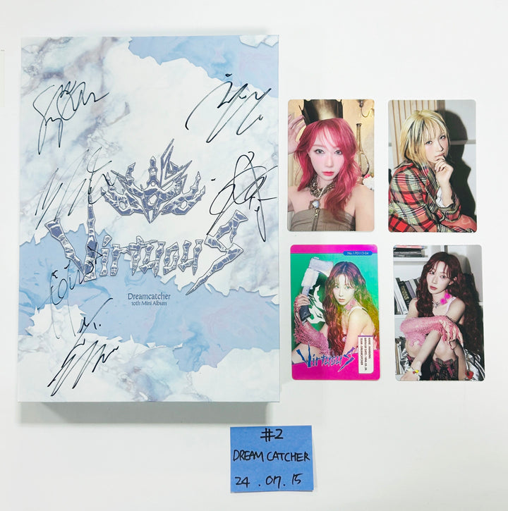 Dreamcatcher "VirtuouS"  - Hand Autographed(Signed) Promo Album [B Ver.] [24.7.15] - HALLYUSUPERSTORE