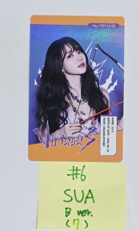 Dreamcatcher "VirtuouS" - Official Photocard [B Ver.] (1) [24.7.15] - HALLYUSUPERSTORE