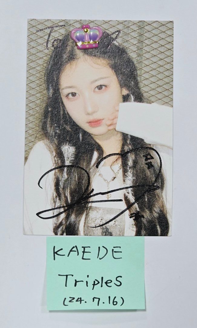 KAEDE (Of TripleS) "ASSEMBLE24" - Hand Autographed(Signed) Album [QR Ver.] [24.7.16] - HALLYUSUPERSTORE