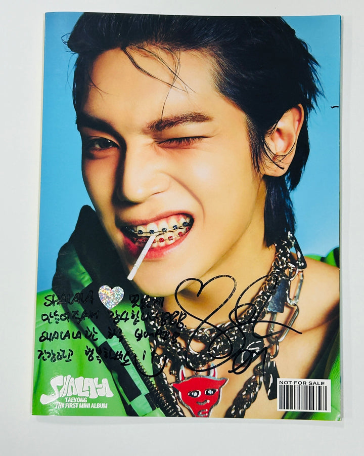 TAEYONG "SHALALA" - Hand Autographed(Signed) Promo Album [24.7.17] - HALLYUSUPERSTORE