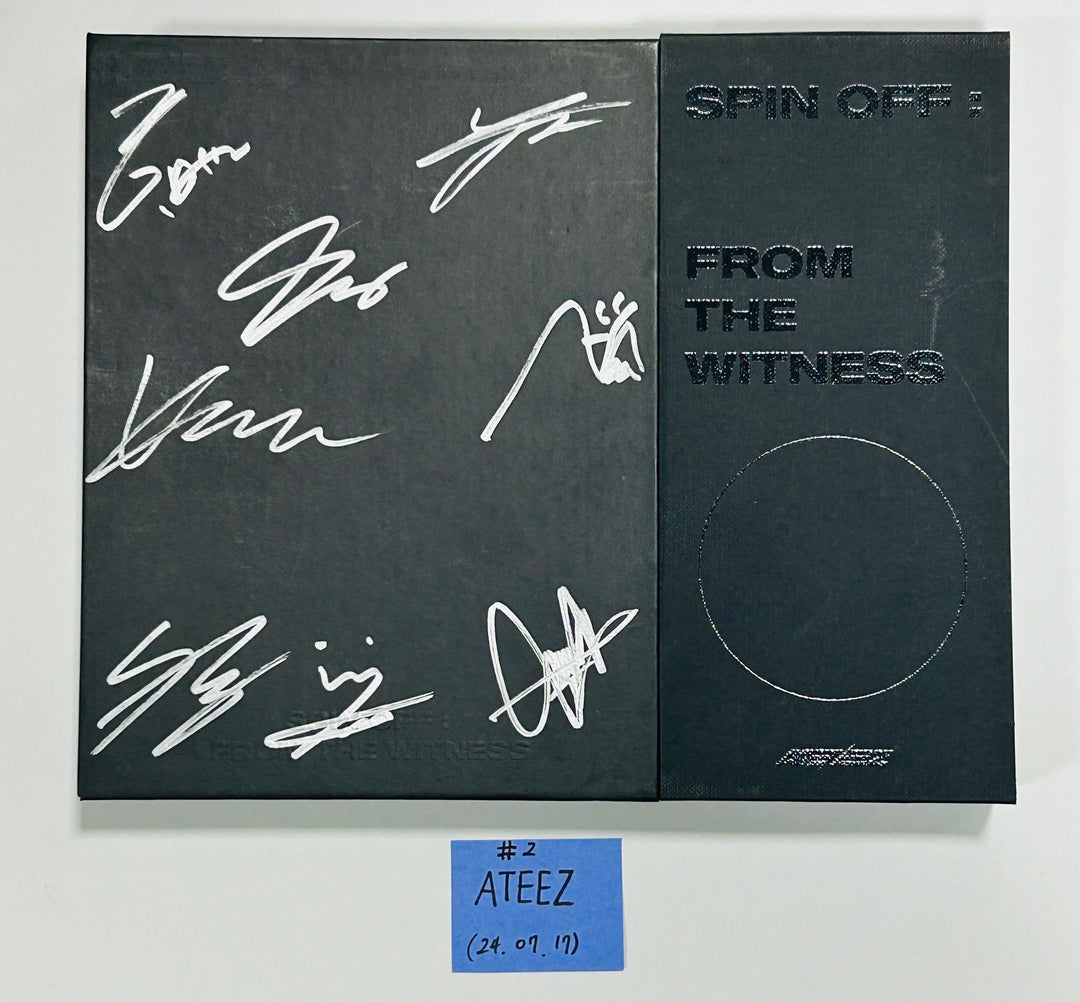 ATEEZ - Hand Autographed(Signed) Promo Album [24.7.17] - HALLYUSUPERSTORE