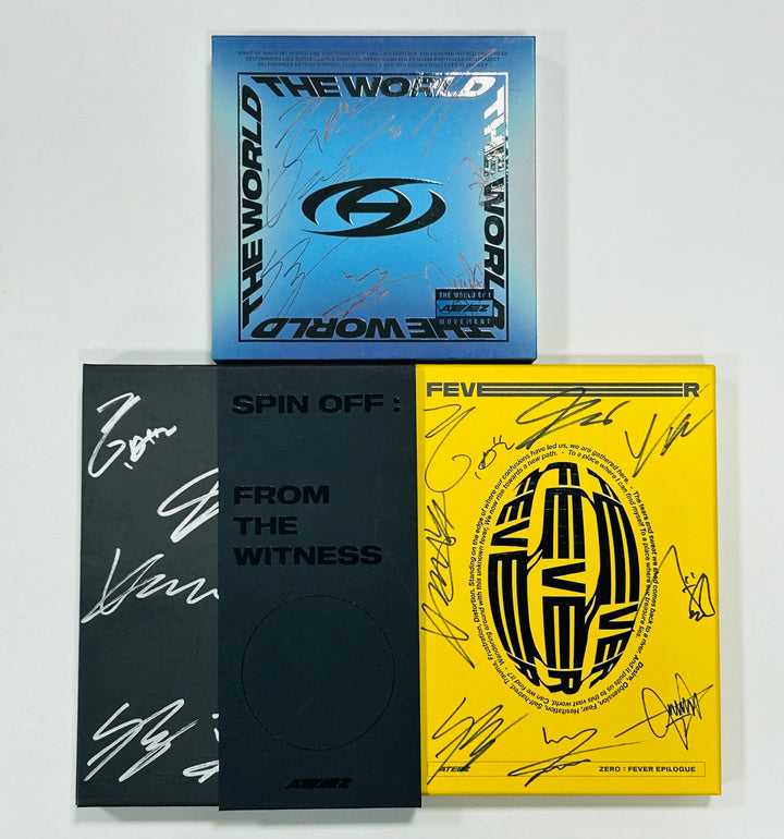 ATEEZ - Hand Autographed(Signed) Promo Album [24.7.17] - HALLYUSUPERSTORE