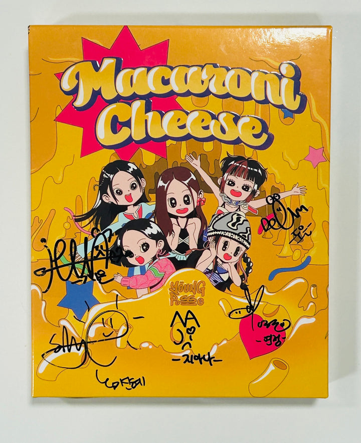 YOUNG POSSE "MACARONI CHEESE" - Hand Autographed(Signed) Promo Album [24.7.17] - HALLYUSUPERSTORE