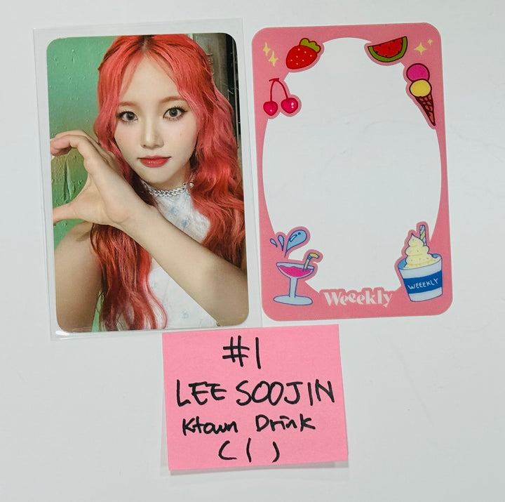 Weeekly "Bliss " - Ktown4U Drink Event Photocard [24.7.17] - HALLYUSUPERSTORE