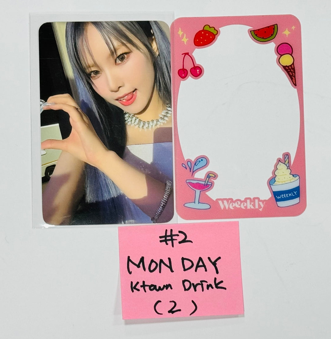 Weeekly "Bliss " - Ktown4U Drink Event Photocard [24.7.17] - HALLYUSUPERSTORE