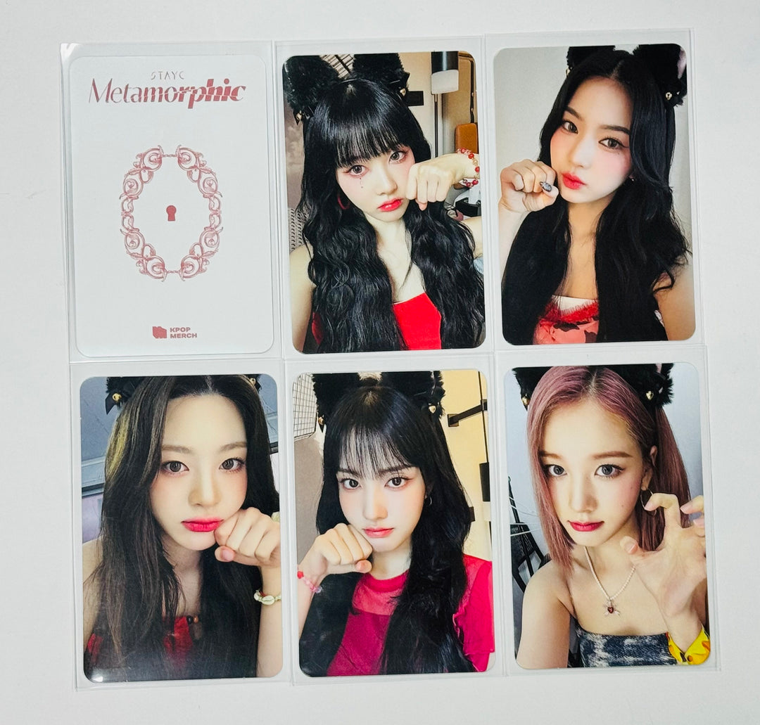 STAYC "Metamorphic" - K-POP Merch Fansign Event Photocard [24.7.17] - HALLYUSUPERSTORE