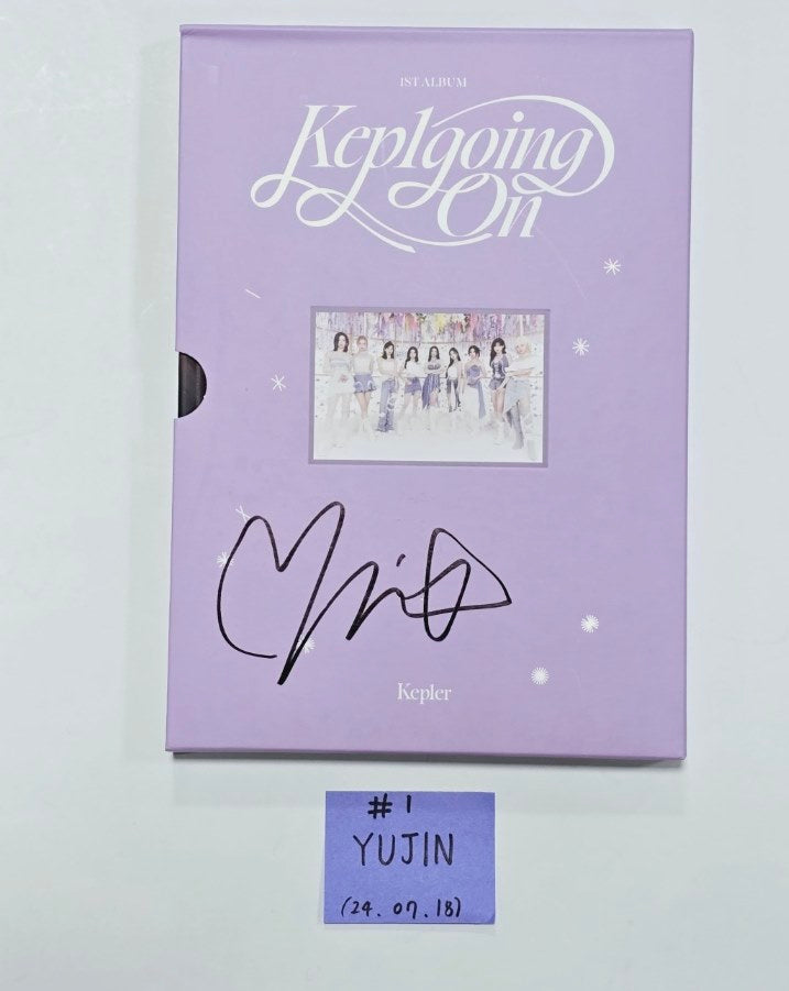 Kep1er "Kep1going On" - Hand Autographed(Signed) Album [24.7.18] - HALLYUSUPERSTORE