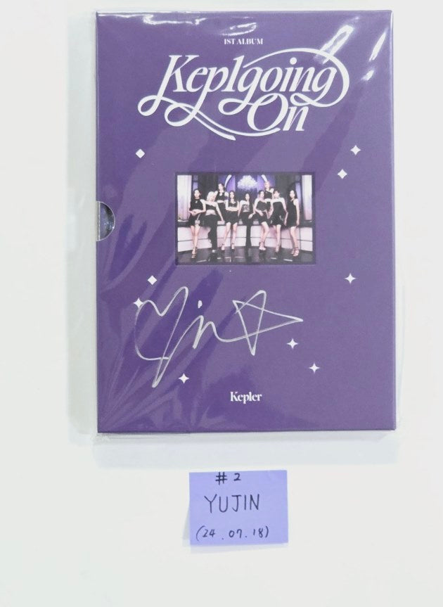 Kep1er "Kep1going On" - Hand Autographed(Signed) Album [24.7.18] - HALLYUSUPERSTORE